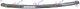 REAR BUMPER MOULDING UPPER CHROME