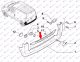REAR BUMBER PLASTIC REINFORCEMENT