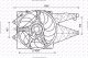 VENTILATOR KOMPLET BENZIN-DIZEL