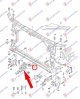 HEAD LAMP PANEL INNER LOWER PLASTIC