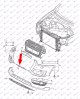 FRONT BUMPER (CENTRAL PART)