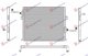 HLADNJAK MOTORA DODATNI 2.0/3.0 BENZIN (567x478x26) (VALEO)