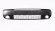 FR.BUMPER GRILLE W/MOULD.(W/F.)