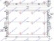 HLADNJAK MOTORA 1.6 EcoBoost BENZIN (AUTO) (670x449x26) /15 (NRF)