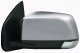 DR MIRROR EL. HEAT FOLD. CHROME (W/LEDL)