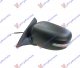 DOOR MIRROR ELECTRIC BLACK (W/LED LAMP)