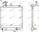 HLADNJAK MOTORA 1.0/1.2 BENZIN (MAN) (375x395x16) (VALEO)