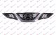 GRILLE BLACK W/CHROME MOULD.
