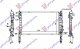 HLADNJAK MOTORA 1.4 16v TURBO BENZIN (AUTO) (620x360x26) (VALEO)