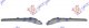 LAJSNA PVC MASKE SREBRNA SET