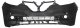 FRONT BUMPER PRIMED W/PDS