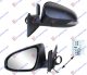 DOOR MIRROR ELEC. HEATED FOLD. PRIMED W/