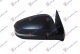 DOOR MIRROR . EL. BLACK (W/S.LAMP) (A Q